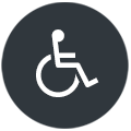 Ein Barrierefreiheit-Symbol-Icon